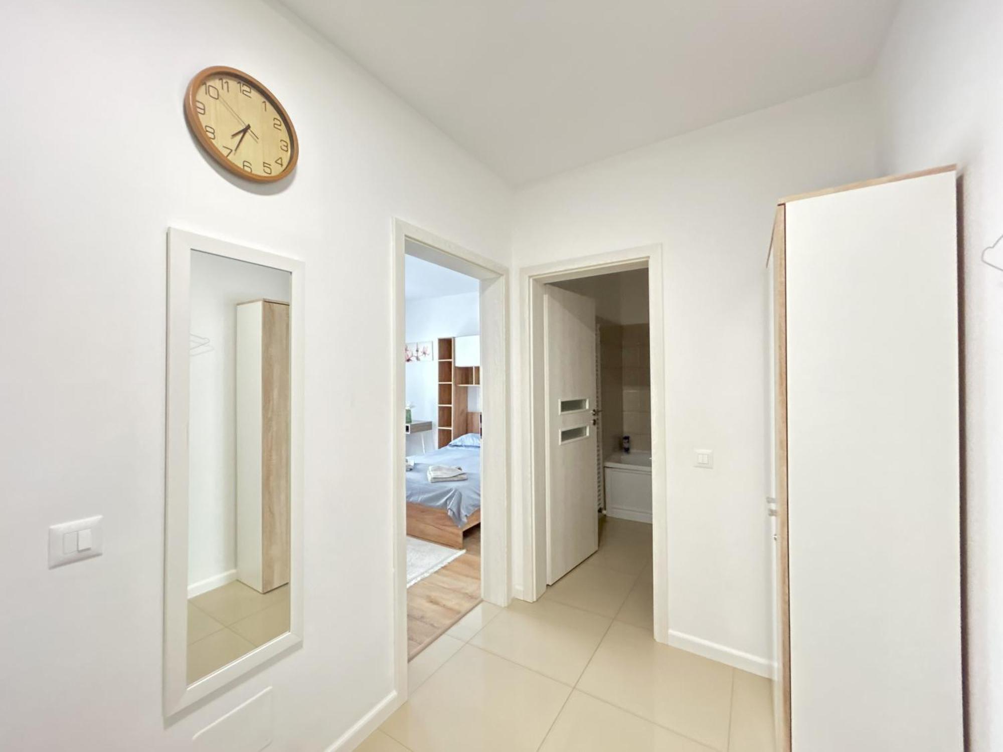 Apartamento Urban Retreat With Balcony At Exigent Plaza - 06 Bucarest Exterior foto